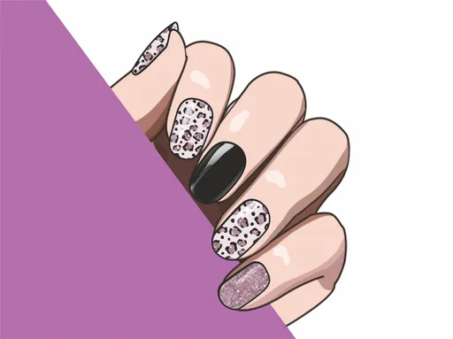 MANITIME gelové nálepky - Pink Safari