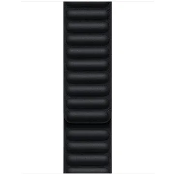 Apple Watch 45mm Temně inkoustový kožený tah – S/M (ML813ZM/A)