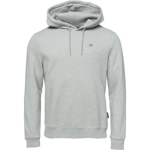 Napapijri BALIS HOOD Pánská mikina, šedá, velikost