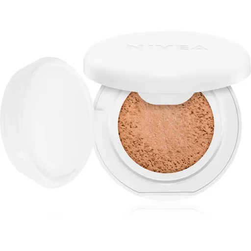 NIVEA Hyaluron Cellular Filler Cushion make-up v houbičce 3 v 1 odstín 02 Medium 15 g