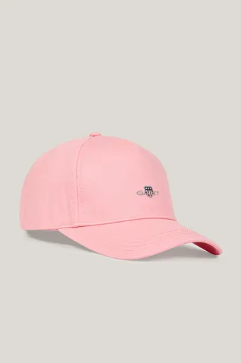 KŠILTOVKA 7-16 LET GANT SHIELD COTTON TWILL CAP GERANIUM PINK