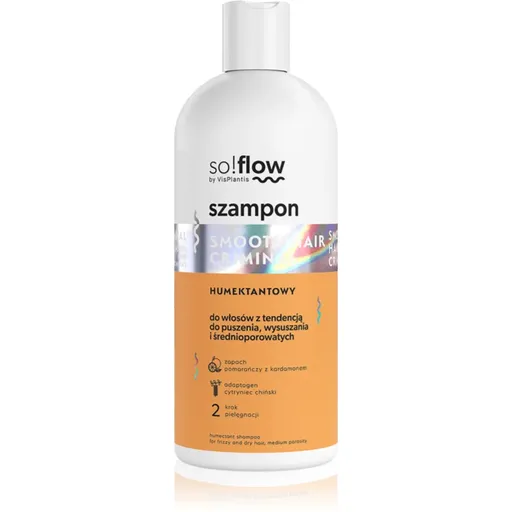 so!flow Frizzy and Dry Hair Humectant Shampoo uhlazující šampon proti krepatění 300 ml