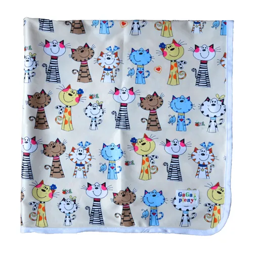 GaGa's pleny Přebalovací podložka Kočky
