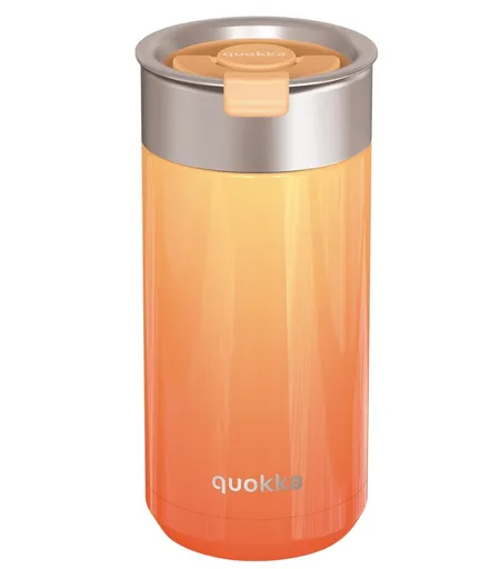 Termohrnek se sítkem Boost, 400ml, Quokka, apricot orange