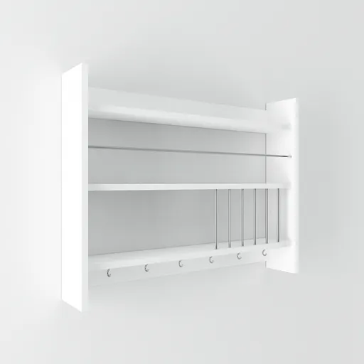 Kuchyňská police Kolin White