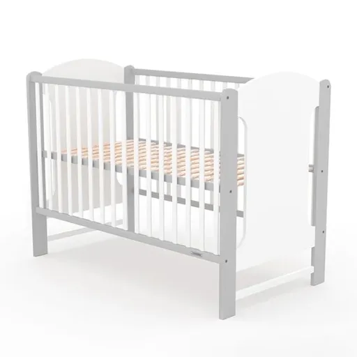 NEW BABY ELSA Dětská postýlka, šedá, velikost