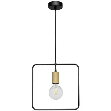 Lustr na lanku CARSTEN 1xE27/60W/230V matný dub (113380)