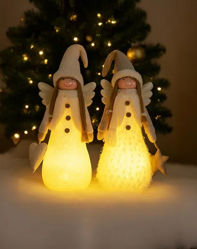 PM Euro-Trading LED Anděl se srdcem