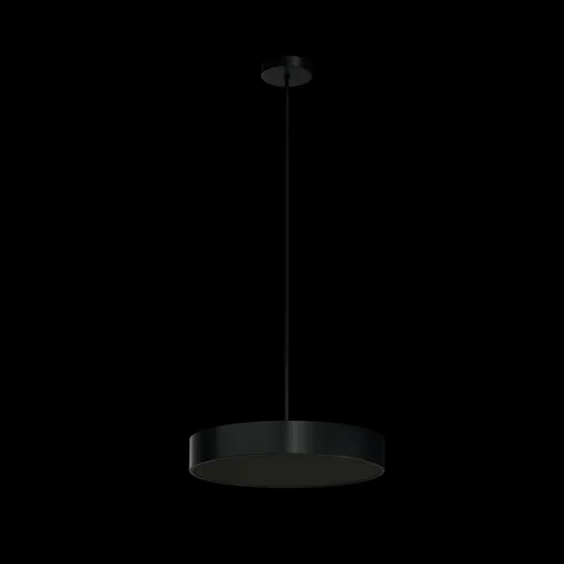 OSMONT KRU60230 KRUGER P3 FC závěsné plastové svítidlo černá IP40 3000 K 48W LED