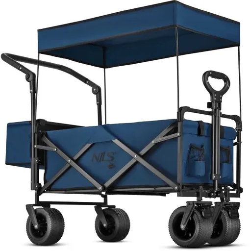 NILS CAMP NC2605 Campingový vozík, modrá, velikost