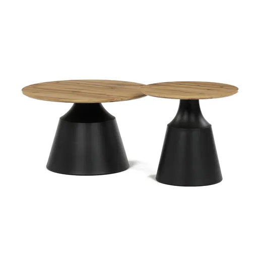 Sada konferenčních stolků F4150 ART, dub artisan, 2 ks