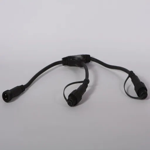 DecoLED Rozbočovač 2 výstupy - černý