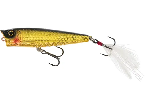 Westin wobler spot-on popper floating gold chrome 6,5 cm 7 g