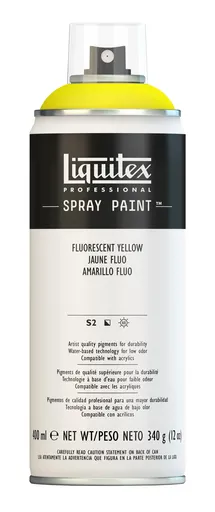 LIQUITEX Barva ve spreji fluorescentní žlutá 400ml Liquitex