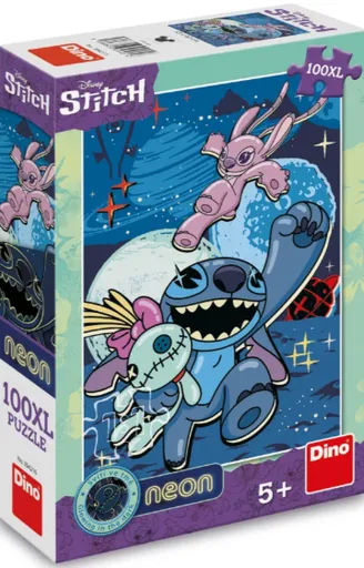 Puzzle Stitch 100 xl dílků neon