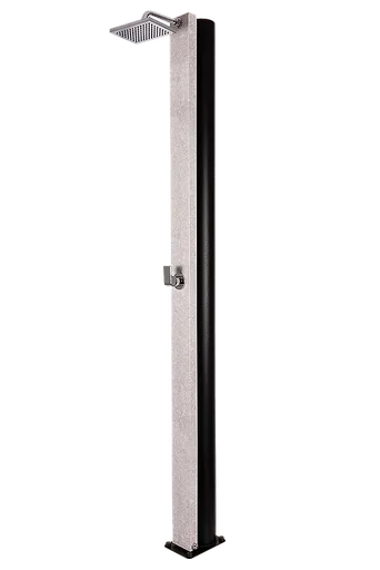 Hanscraft Solární sprcha ATLAS GARDEN ŽULA (antracit / imitace kamene)