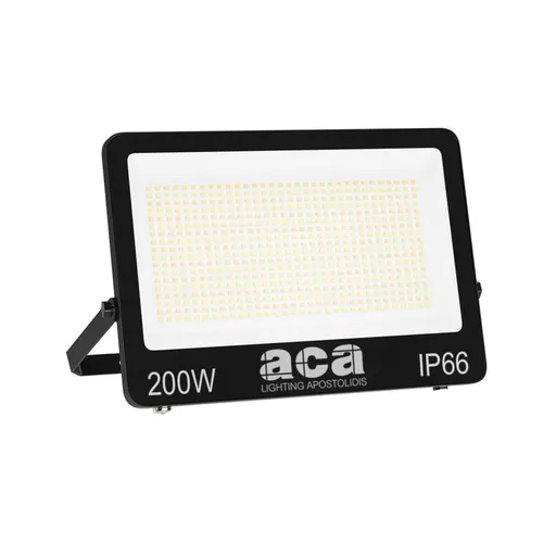 ACA Lighting LED SMD černý reflektor 200W 3CCT 20000lm 185-265V Ra80 IP66 N200CCT
