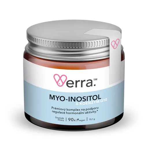 Verra Myo-inositol & Koenzym Q10 90 kapslí