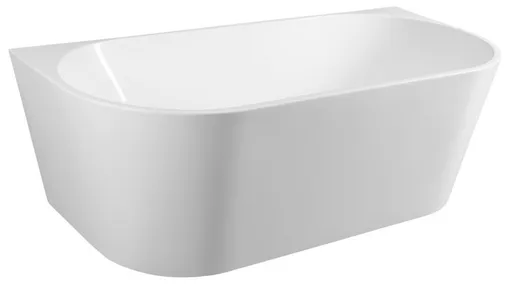 AQUALINE TAJO nástěnná stojící vana, 170x80cm, bílá E1980