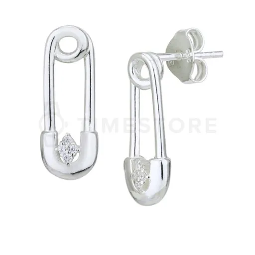 Stříbrné náušnice zdobené kubickými zirkony TS-EA-0234