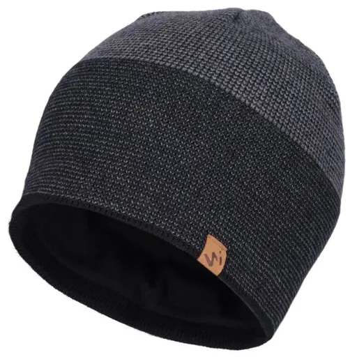 Willard ACAD Pánská pletená čepice, černá, velikost