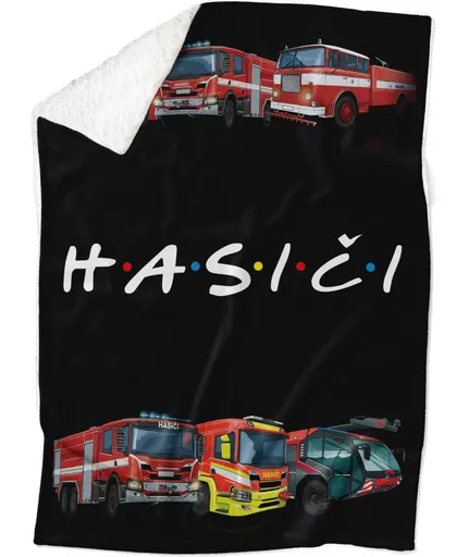 Deka Hasiči – friends (Podšití beránkem: ANO)