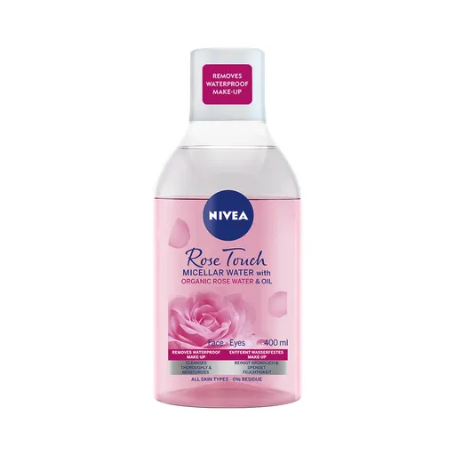 Nivea Rose Touch dvoufázová micelární voda 400 ml