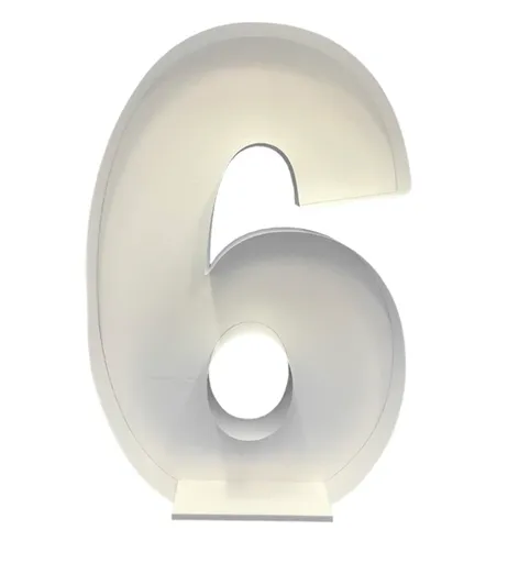 Nikoloon Šablona na balony číslo 6