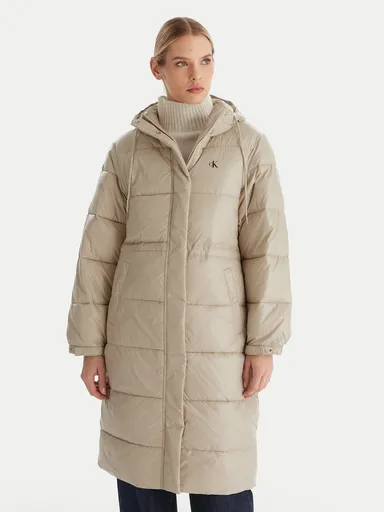 Calvin Klein dámská béžová bunda LV047D506GNSU XS