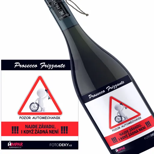 Víno Pozor automechanik (Druh Vína: Prosecco)