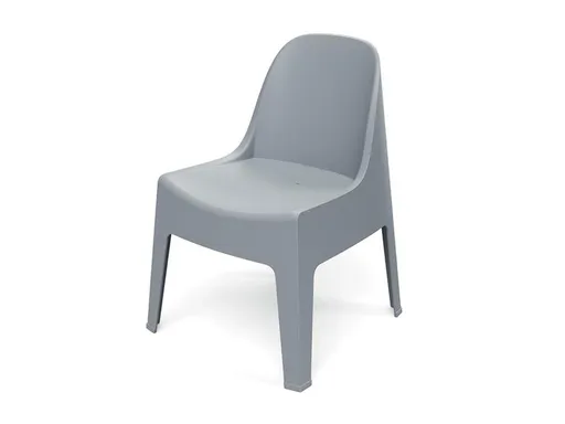 Židle zahradní MILANE 580x600x735mm - šedá