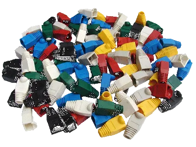 DATACOM Ochrana RJ45 s bublinkou ČERNÁ (10 ks)