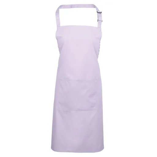 Premier Workwear Kuchyňská zástěra s laclem a kapsou - Šeříková