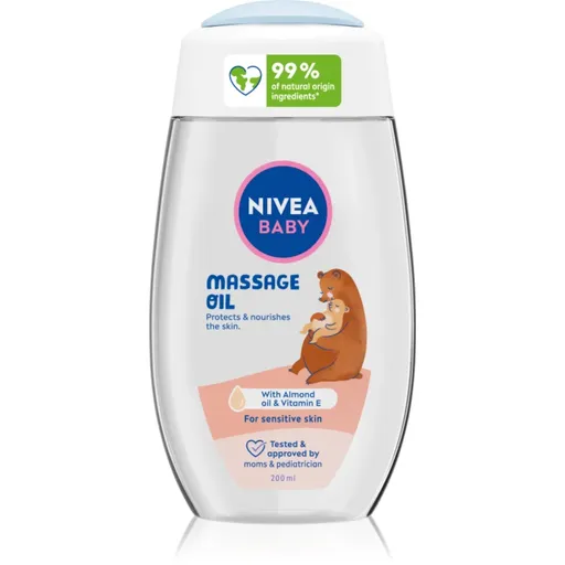 NIVEA BABY masážní olej 200 ml