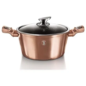 BERLINGERHAUS Kastrol s poklicí Rosegold Metallic Line 28cm (BH-1516)