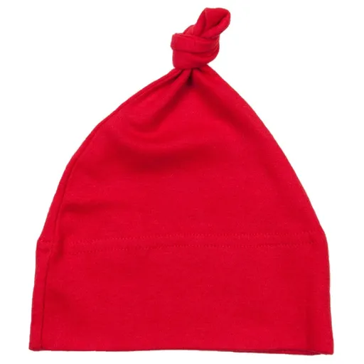 Babybugz Dětská čepice s uzlem One Knot - Červená