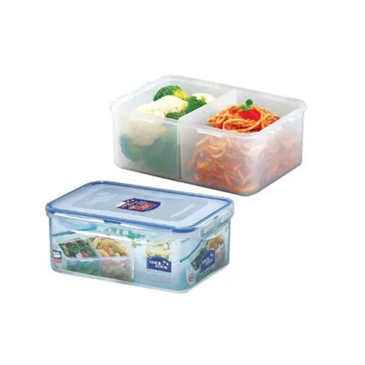 LOCKNLOCK Dóza na potraviny LOCK 2 přihrádky 2300ml