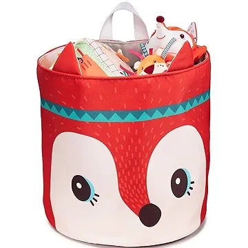 Lilliputiens - košík na hračky - liška Alice (5414834832396)