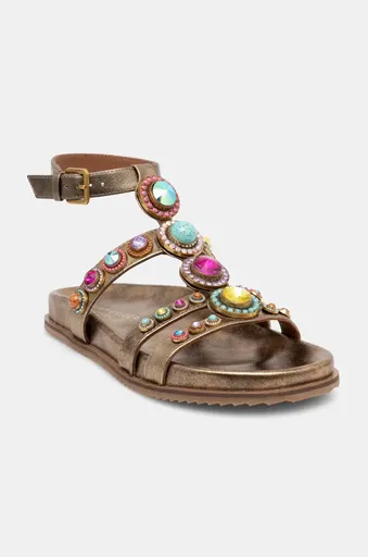 Kožené sandály Kurt Geiger London Octavia Flexi Gladiator