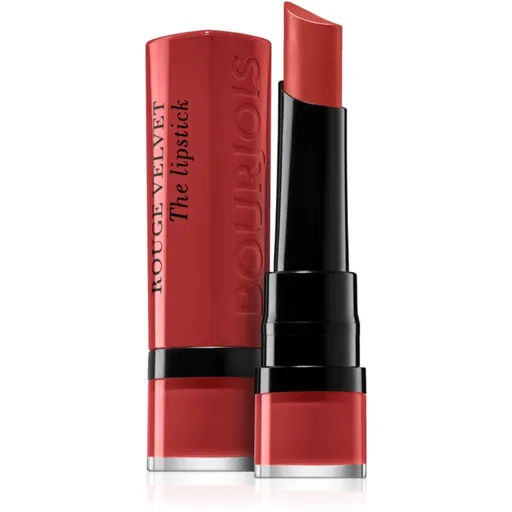 Bourjois Rouge Velvet The Lipstick matná rtěnka odstín 05 Brique-à-brac 2,4 g