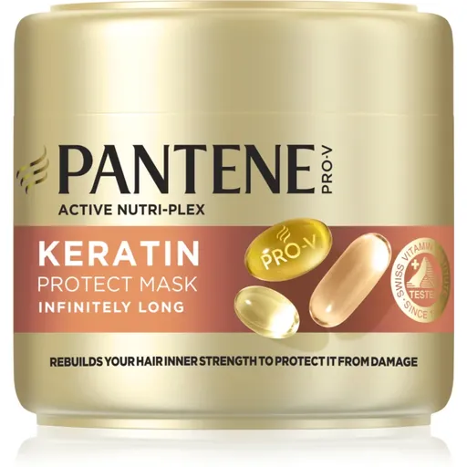 Pantene Pro-V Active Nutri Plex Infinitely Long keratinová maska pro suché a poškozené vlasy 300 ml