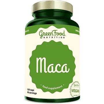 GreenFood Nutrition Maca 120 kapslí (8594193920334)