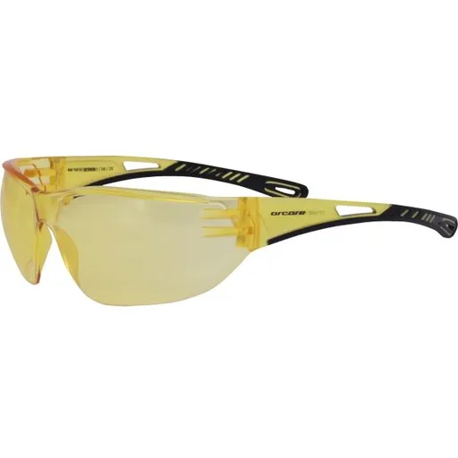 Arcore BASICO Sportovní sluneční brýle, žlutá, velikost