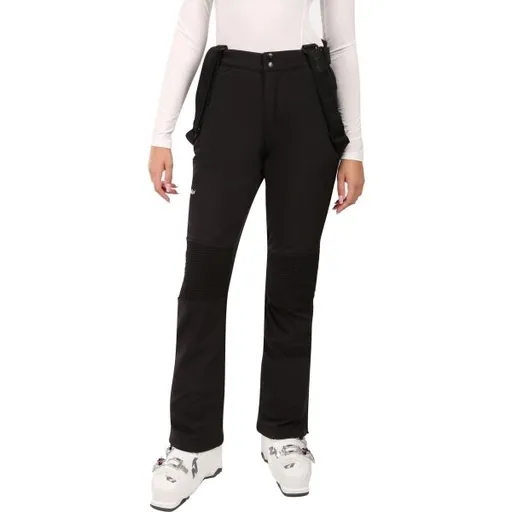 KILPI DIONE Dámské softshellové lyžařské kalhoty, černá, velikost