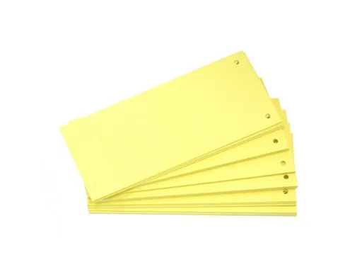 Rozdružovač 10,5x24cm Classic žlutý 100ks