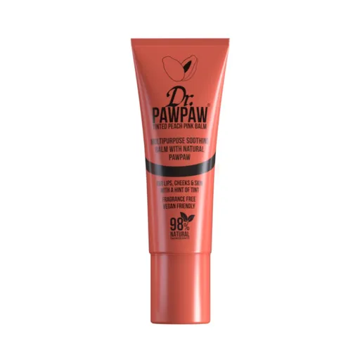 Dr. PAWPAW Peach Pink víceúčelový tónovaný balzám 10 ml