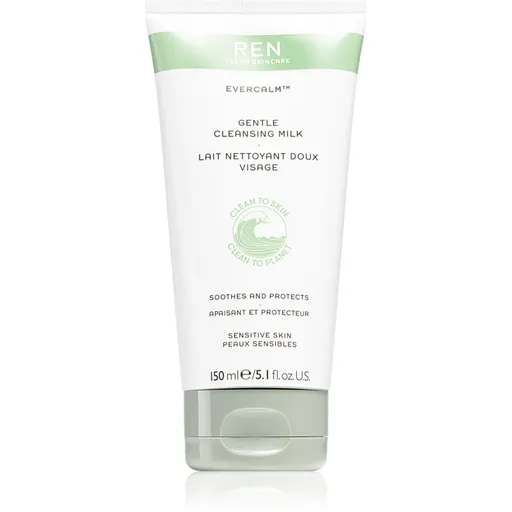 REN Evercalm Gentle Cleansing Milk jemné čisticí mléko s hydratačním účinkem pro citlivou pleť 150 ml