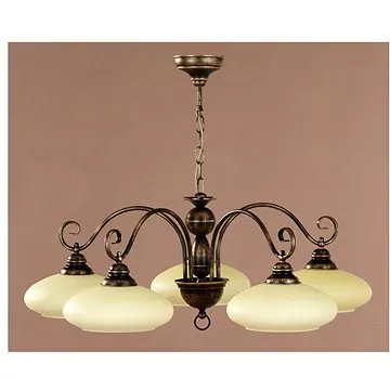 Jupiter 393 - BO-5 - Lustr na řetězu BOLERO 5xE27/60W/230V (38970)