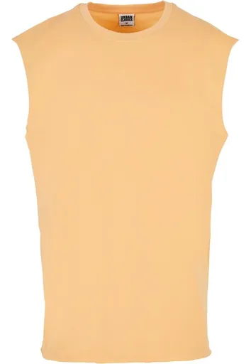 Urban Classics Open Edge Sleeveless Tee paleorange - S