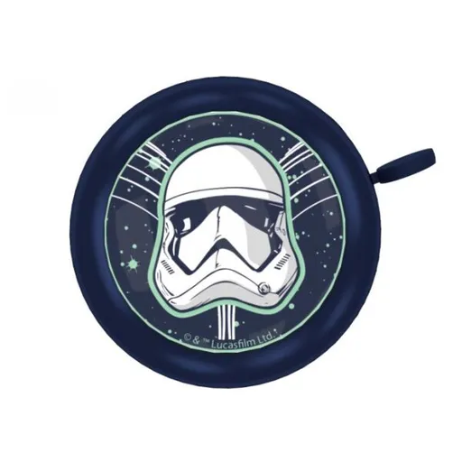 Disney STAR WARS STORMTROOPER Dětský zvonek na kolo, tmavě modrá, velikost